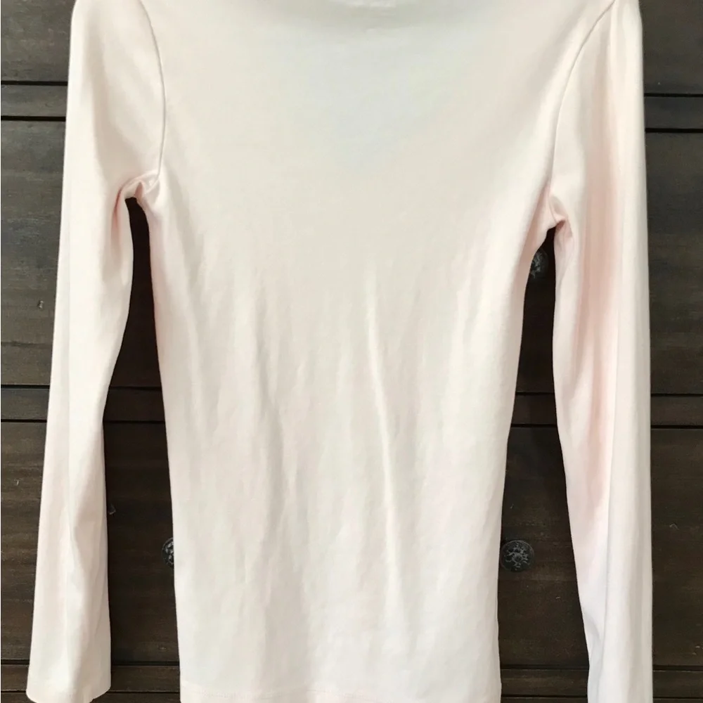 J. Crew Perfect Fit Long Sleeve V Neck T Shirt S - Picture 2 of 2